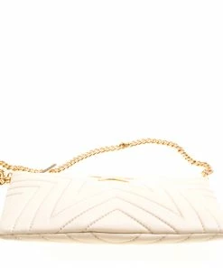 Promo ❤️ Stella McCartney Beige Faux Leather Stella Star Clutch For 👩 Women 🤩 -Stella McCartney Shop luxury women stella mccartney new handbags p158030 0006