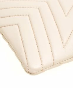 Promo ❤️ Stella McCartney Beige Faux Leather Stella Star Clutch For 👩 Women 🤩 -Stella McCartney Shop luxury women stella mccartney new handbags p158030 0010