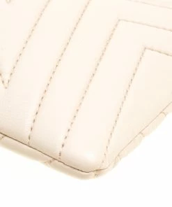 Promo ❤️ Stella McCartney Beige Faux Leather Stella Star Clutch For 👩 Women 🤩 -Stella McCartney Shop luxury women stella mccartney new handbags p158030 0011