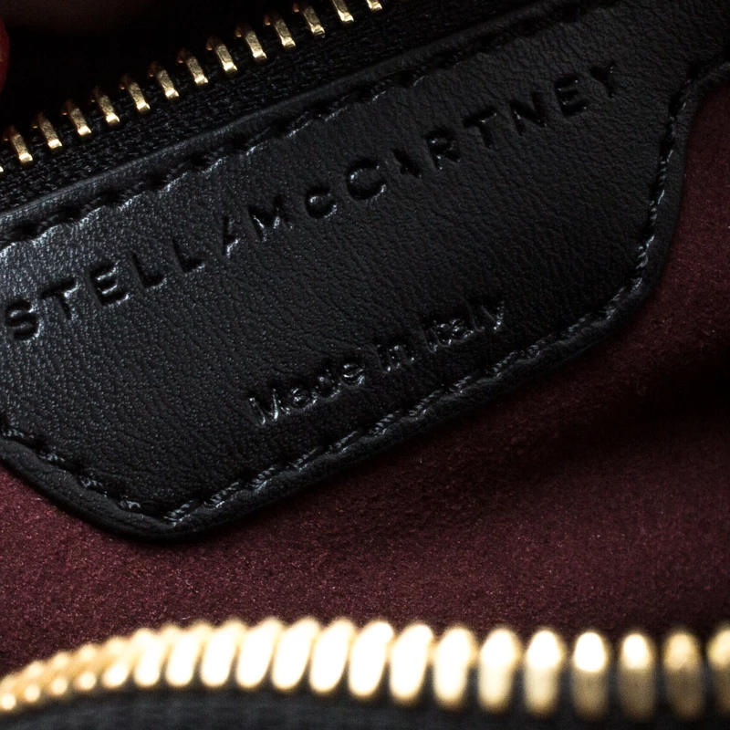 Discount ๐ Stella McCartney Black Leather Tiny Hawallan Embroidered Top Handle Shoulder Bag For ๐ฉ Women ๐ 10 Discount ๐ Stella McCartney Black Leather Tiny Hawallan Embroidered Top Handle Shoulder Bag For ๐ฉ Women ๐ - Image 8