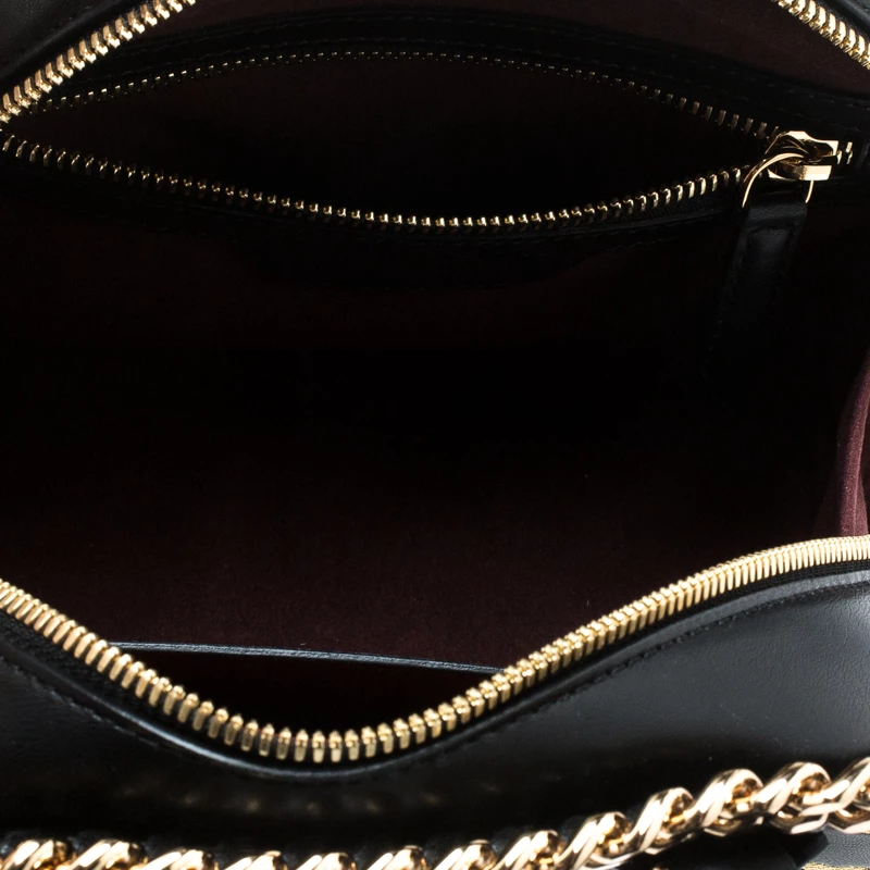 Discount ๐ Stella McCartney Black Leather Tiny Hawallan Embroidered Top Handle Shoulder Bag For ๐ฉ Women ๐ 9 Discount ๐ Stella McCartney Black Leather Tiny Hawallan Embroidered Top Handle Shoulder Bag For ๐ฉ Women ๐ - Image 7