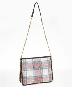 Coupon 💯 Stella McCartney Multicolor Falabella Tartan Crossbody Bag For 👩 Women ⭐ -Stella McCartney Shop luxury women stella mccartney new handbags p17495 003