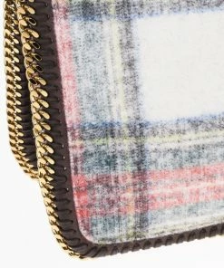 Coupon 💯 Stella McCartney Multicolor Falabella Tartan Crossbody Bag For 👩 Women ⭐ -Stella McCartney Shop luxury women stella mccartney new handbags p17495 009