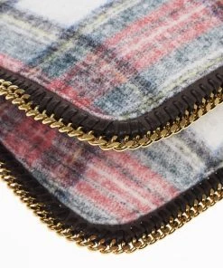 Coupon 💯 Stella McCartney Multicolor Falabella Tartan Crossbody Bag For 👩 Women ⭐ -Stella McCartney Shop luxury women stella mccartney new handbags p17495 011