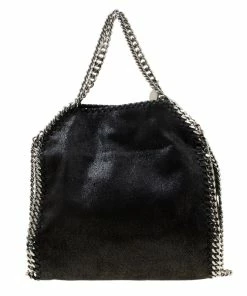 Brand new 🌟 Stella McCartney Black Faux Leather Mini Falabella Conchos Fringe Tote For 👩 Women 😀 18 Brand new 🌟 Stella McCartney Black Faux Leather Mini Falabella Conchos Fringe Tote For 👩 Women 😀 -Stella McCartney Shop luxury women stella mccartney new handbags p176124 007