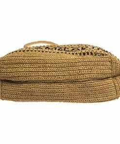 Best Sale 😀 Stella McCartney Beige Raffia Logo Tote For 👩 Women 🎁 -Stella McCartney Shop luxury women stella mccartney new handbags p280546 011