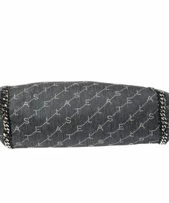 Cheap ⭐ Stella McCartney Blue/Brown Monogram Fabric Falabella Reversible Tote For 👩 Women 🤩 -Stella McCartney Shop luxury women stella mccartney new handbags p335360 011