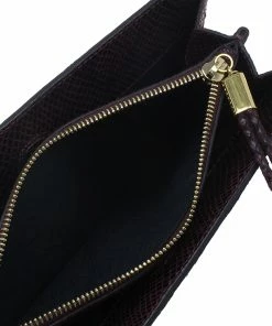 Cheap 💯 Stella McCartney Burgundy Embossed Patchwork Clutch For 👩 Women 😍 -Stella McCartney Shop luxury women stella mccartney new handbags p385 013