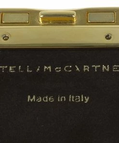 Flash Sale 😀 Stella McCartney Pink Leather Beckett Clutch For 👩 Women ⭐ -Stella McCartney Shop luxury women stella mccartney new handbags p4157 013