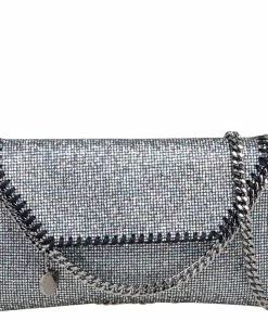 Cheap 🛒 Stella McCartney Multicolor Disco Glitter Mini Falabella Crossbody Bag For 👩 Women 😀