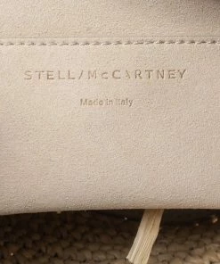 Hot Sale 👍 Stella McCartney Beige Faux Suede And Raffia Mini Falabella Shoulder Bag For 👩 Women 🛒 -Stella McCartney Shop luxury women stella mccartney new handbags p537090 005