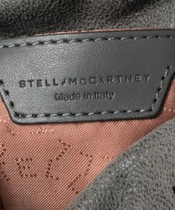 Budget 😀 Stella McCartney Grey Faux Leather Tiny Falabella Crossbody Bag For 👩 Women 👍 -Stella McCartney Shop luxury women stella mccartney new handbags p537806 003