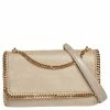 Wholesale 😍 Stella McCartney Beige Faux Suede Falabella Flap Shoulder Bag For 👩 Women 👍