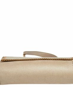 Wholesale 😍 Stella McCartney Beige Faux Suede Falabella Flap Shoulder Bag For 👩 Women 👍 -Stella McCartney Shop luxury women stella mccartney new handbags p559502 004