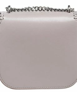 Cheap 🌟 Stella McCartney Beige Faux Leather Falabella Box Shoulder Bag For 👩 Women ✔️ -Stella McCartney Shop luxury women stella mccartney new handbags p561602 010