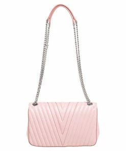 Wholesale 😍 Stella McCartney Pink Faux Leather Stella Star Crossbody Bag For 👩 Women ⌛ -Stella McCartney Shop luxury women stella mccartney new handbags p561605 008