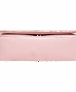 Wholesale 😍 Stella McCartney Pink Faux Leather Stella Star Crossbody Bag For 👩 Women ⌛ -Stella McCartney Shop luxury women stella mccartney new handbags p561605 009
