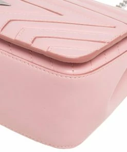 Wholesale 😍 Stella McCartney Pink Faux Leather Stella Star Crossbody Bag For 👩 Women ⌛ -Stella McCartney Shop luxury women stella mccartney new handbags p561605 011