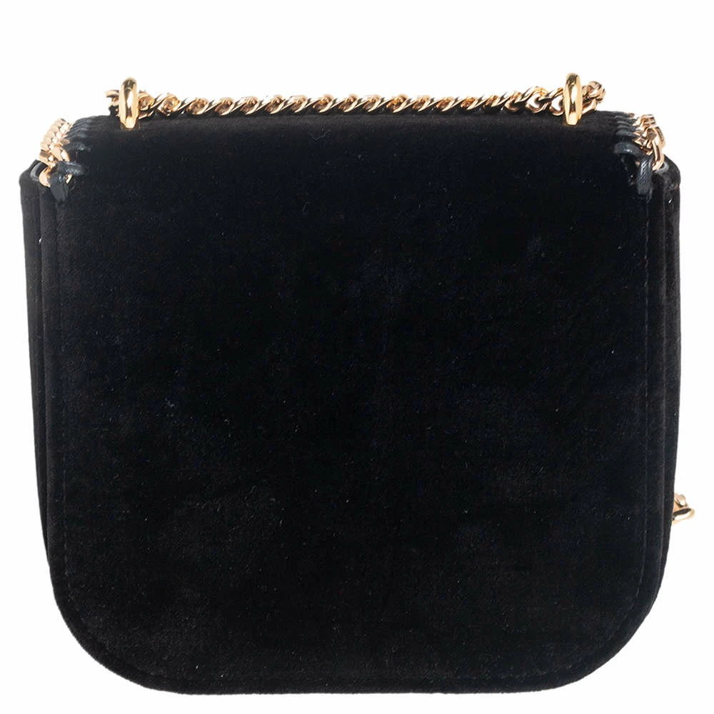 Wholesale ๐ฏ Stella McCartney Black Velvet Falabella Box Shoulder Bag For ๐ฉ Women ๐ 6 Wholesale ๐ฏ Stella McCartney Black Velvet Falabella Box Shoulder Bag For ๐ฉ Women ๐ - Image 4