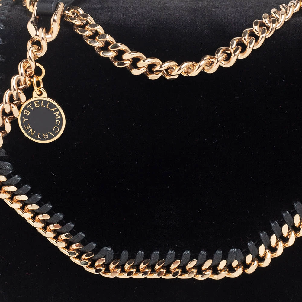 Wholesale ๐ฏ Stella McCartney Black Velvet Falabella Box Shoulder Bag For ๐ฉ Women ๐ 7 Wholesale ๐ฏ Stella McCartney Black Velvet Falabella Box Shoulder Bag For ๐ฉ Women ๐ - Image 5