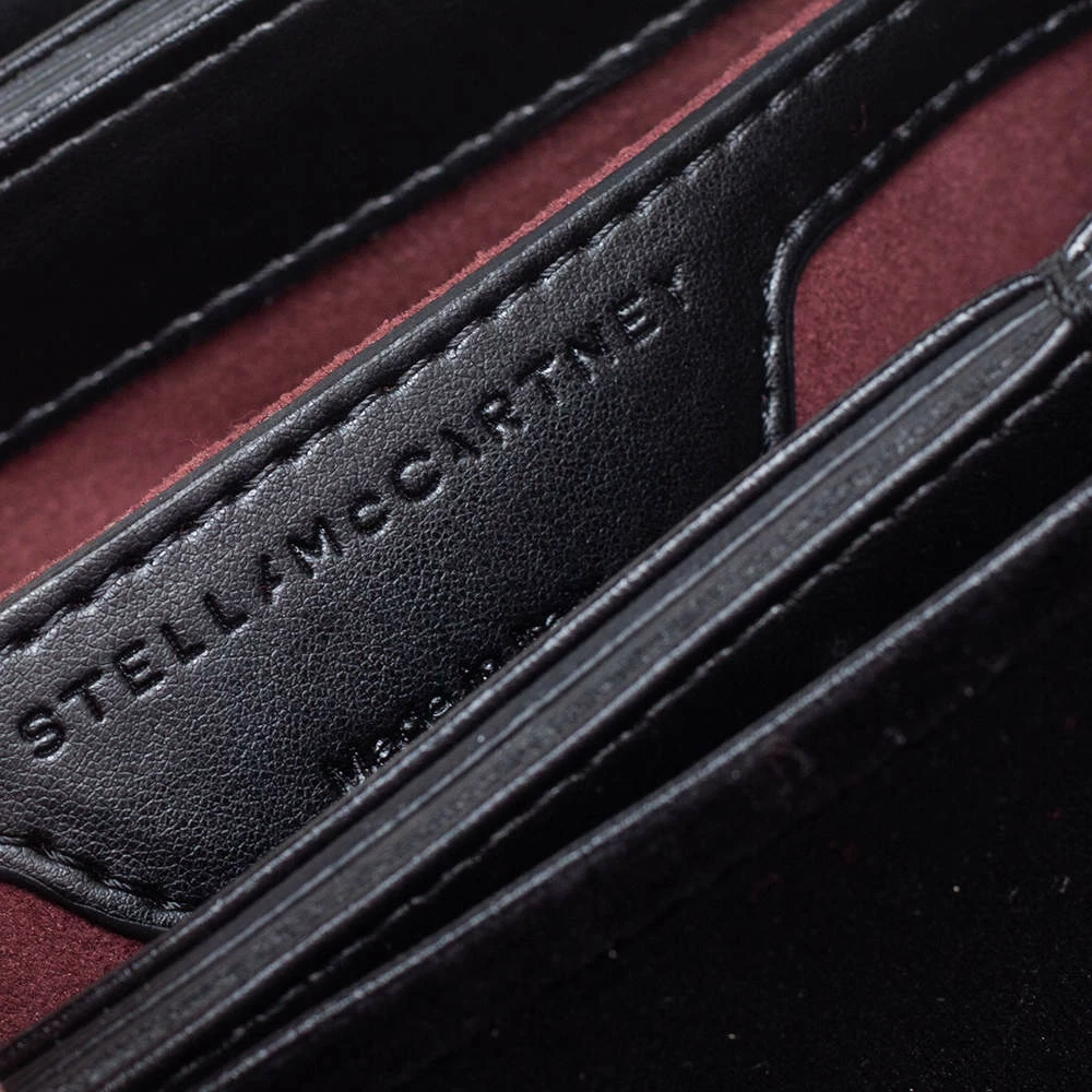 Wholesale ๐ฏ Stella McCartney Black Velvet Falabella Box Shoulder Bag For ๐ฉ Women ๐ 10 Wholesale ๐ฏ Stella McCartney Black Velvet Falabella Box Shoulder Bag For ๐ฉ Women ๐ - Image 8