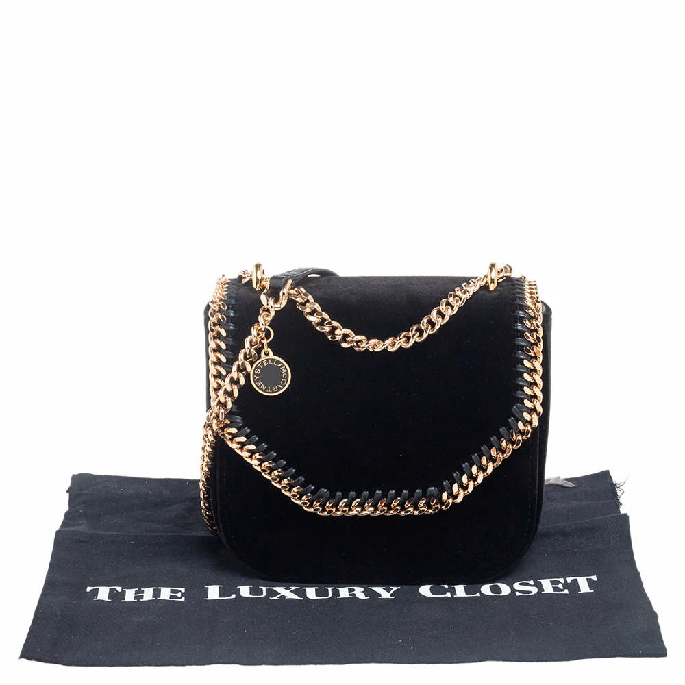 Wholesale ๐ฏ Stella McCartney Black Velvet Falabella Box Shoulder Bag For ๐ฉ Women ๐ 11 Wholesale ๐ฏ Stella McCartney Black Velvet Falabella Box Shoulder Bag For ๐ฉ Women ๐ - Image 9
