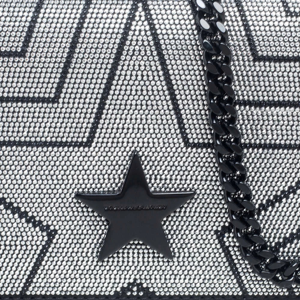 Best Sale 🛒 Stella McCartney Black Quilted Velvet Studded Stella Star Crossbody Bag For 👩 Women ⭐ 7 Best Sale 🛒 Stella McCartney Black Quilted Velvet Studded Stella Star Crossbody Bag For 👩 Women ⭐ - Image 5