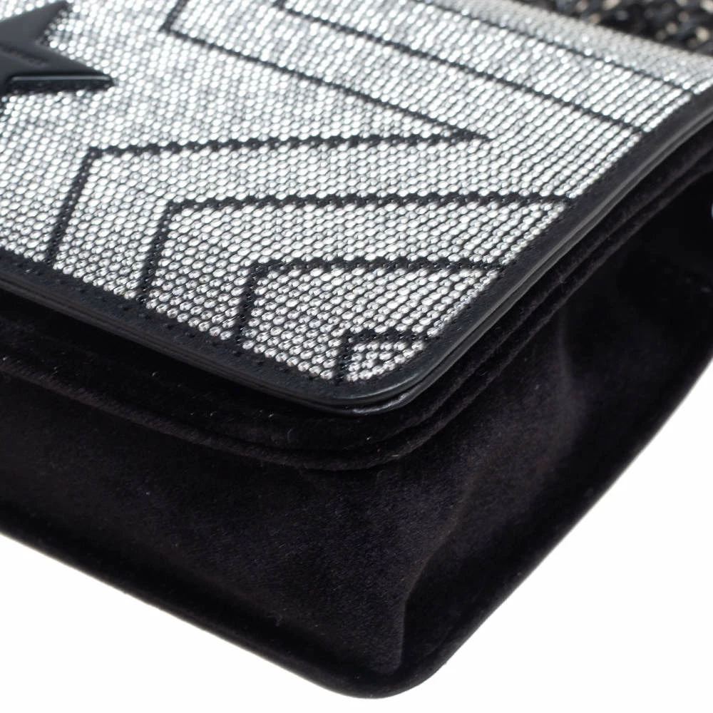 Best Sale 🛒 Stella McCartney Black Quilted Velvet Studded Stella Star Crossbody Bag For 👩 Women ⭐ 13 Best Sale 🛒 Stella McCartney Black Quilted Velvet Studded Stella Star Crossbody Bag For 👩 Women ⭐ - Image 11