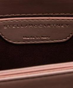 Coupon 🎉 Stella McCartney Pink Velvet Falabella Box Shoulder Bag For 👩 Women 🎁 -Stella McCartney Shop luxury women stella mccartney new handbags p561652 009