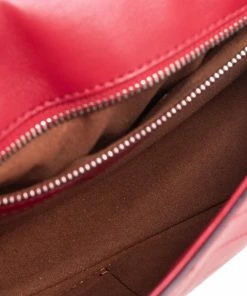 Flash Sale 😉 Stella McCartney Red Faux Leather Stella Star Crossbody Bag For 👩 Women 👍 -Stella McCartney Shop luxury women stella mccartney new handbags p561716 003