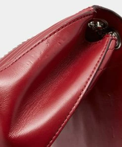 Flash Sale 😉 Stella McCartney Red Faux Leather Stella Star Crossbody Bag For 👩 Women 👍 -Stella McCartney Shop luxury women stella mccartney new handbags p561716 013