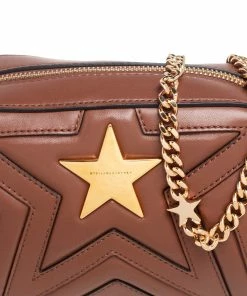 Top 10 โ Stella McCartney Brown Quilted Leather Stella Star Crossbody Bag For ๐ฉ Women ๐ 17 Top 10 โ Stella McCartney Brown Quilted Leather Stella Star Crossbody Bag For ๐ฉ Women ๐ -Stella McCartney Shop luxury women stella mccartney new handbags p561717 010