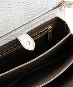 Outlet ❤️ Stella McCartney Multicolor Python Faux Leather Large Flo Shoulder Bag For 👩 Women 💯 -Stella McCartney Shop luxury women stella mccartney new handbags p561724 012