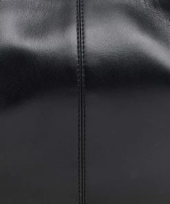 Wholesale 🔔 Stella McCartney Black Faux Leather Hobo For 👩 Women ✨ -Stella McCartney Shop luxury women stella mccartney new handbags p598104 006