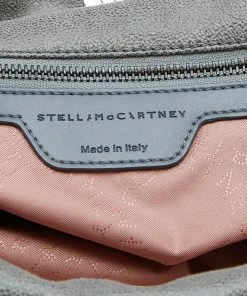Coupon ⭐ Stella McCartney Grey Faux Leather Small Falabella Tote For 👩 Women ✨ -Stella McCartney Shop luxury women stella mccartney new handbags p604027 001