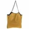 Buy ⌛ Stella McCartney Mustard/Black Faux Suede And Faux Leather Falabella Reversible Tote For 👩 Women 👍