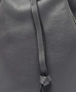 Coupon 🌟 Stella McCartney Grey Faux Leather Falabella Bucket Bag For 👩 Women 🥰 -Stella McCartney Shop luxury women stella mccartney new handbags p635013 003