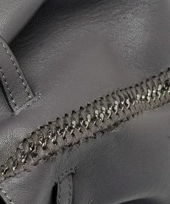 Coupon 🌟 Stella McCartney Grey Faux Leather Falabella Bucket Bag For 👩 Women 🥰 -Stella McCartney Shop luxury women stella mccartney new handbags p635013 015