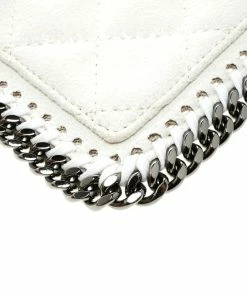 New 🤩 Stella McCartney Off White Quilted Faux Leather Falabella Coin Pouch For 👩 Women 🔥 -Stella McCartney Shop luxury women stella mccartney new handbags p96018 009