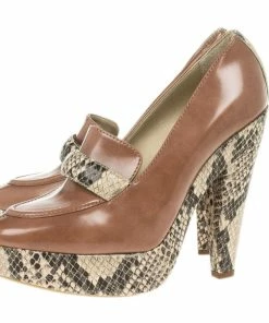 Flash Sale โญ Stella McCartney Brown Faux Leather Python Effect Mary Platform Loafer Pumps Size 39 For ๐ฉ Women โญ 15 Flash Sale โญ Stella McCartney Brown Faux Leather Python Effect Mary Platform Loafer Pumps Size 39 For ๐ฉ Women โญ -Stella McCartney Shop luxury women stella mccartney new shoes p11941 004
