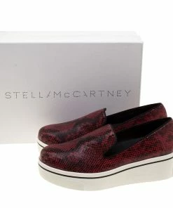Coupon 👍 Stella McCartney Two Tone Faux Python Creeper Platform Loafers Size 40 For 👩 Women 🔥 -Stella McCartney Shop luxury women stella mccartney new shoes p130874 0008