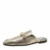 Cheap 😍 Stella McCartney Metallic Faux Croc Effect Leather Slip On Loafers Size 40 For 👩 Women 😉 -Stella McCartney Shop luxury women stella mccartney new shoes p131560 001