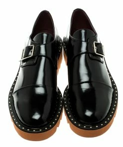 Best deal ✔️ Stella McCartney Black Faux Leather Odette Brogues Loafers Size 40 For 👩 Women ❤️ -Stella McCartney Shop luxury women stella mccartney new shoes p133474 0003
