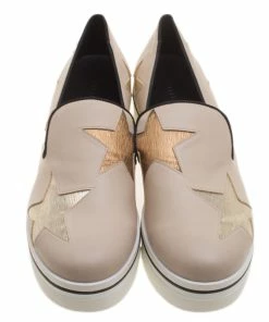 Best Sale โญ Stella McCartney Beige Faux Leather And Metallic Fabric Binx Star Platform Slip On ๐ Sneakers Size 41 For ๐ฉ Women ๐คฉ 12 Best Sale โญ Stella McCartney Beige Faux Leather And Metallic Fabric Binx Star Platform Slip On ๐ Sneakers Size 41 For ๐ฉ Women ๐คฉ -Stella McCartney Shop luxury women stella mccartney new shoes p139568 003