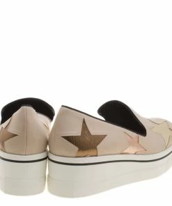Best Sale โญ Stella McCartney Beige Faux Leather And Metallic Fabric Binx Star Platform Slip On ๐ Sneakers Size 41 For ๐ฉ Women ๐คฉ 14 Best Sale โญ Stella McCartney Beige Faux Leather And Metallic Fabric Binx Star Platform Slip On ๐ Sneakers Size 41 For ๐ฉ Women ๐คฉ -Stella McCartney Shop luxury women stella mccartney new shoes p139568 005