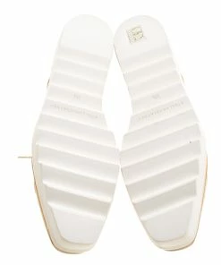 Coupon 🧨 Stella McCartney Beige Brushed Faux Leather Elyse Star Platform Lace Up Derby Size 39.5 For 👩 Women 👍 -Stella McCartney Shop luxury women stella mccartney new shoes p146314 0006