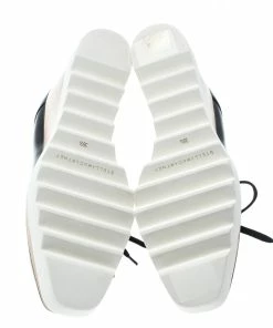 Deals 🔥 Stella McCartney Black Faux Leather Elyse Platform Derby Size 39.5 For 👩 Women 🛒 -Stella McCartney Shop luxury women stella mccartney new shoes p150659 0006