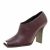 Best reviews of 🔔 Stella McCartney Burgundy Faux Leather Square Toe Ankle 🥾 Boots Size 37 For 👩 Women 👍 -Stella McCartney Shop luxury women stella mccartney new shoes p167116 006