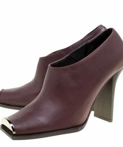 Best reviews of 🔔 Stella McCartney Burgundy Faux Leather Square Toe Ankle 🥾 Boots Size 37 For 👩 Women 👍 -Stella McCartney Shop luxury women stella mccartney new shoes p167116 007