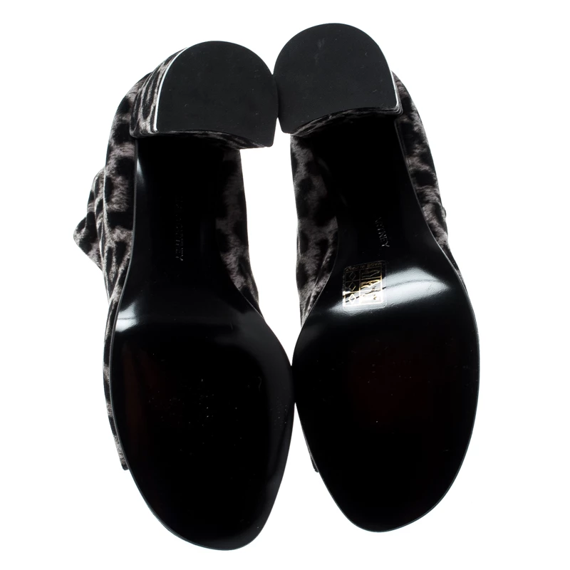 Promo ๐ Stella McCartney Beige Leopard Printed Velvet Peep Toe Block Heel Ankle ๐ฅพ Boots Size 39 For ๐ฉ Women ๐คฉ 8 Promo ๐ Stella McCartney Beige Leopard Printed Velvet Peep Toe Block Heel Ankle ๐ฅพ Boots Size 39 For ๐ฉ Women ๐คฉ - Image 6